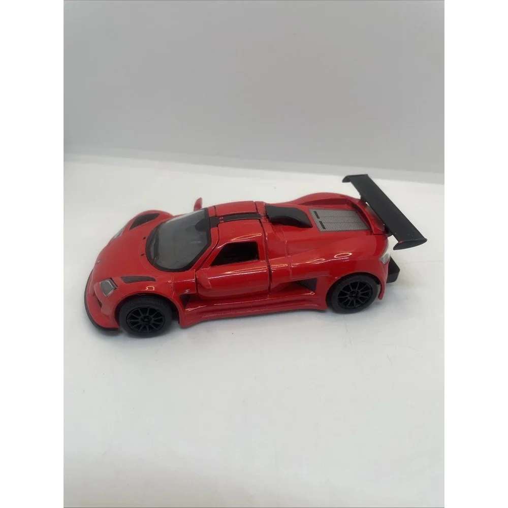 Red 2010‎ Gumpert Apollo Sport KT5356 5'in L-2.5in wide Kinsmart Car